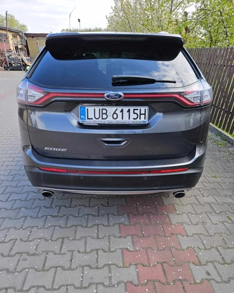 Ford EDGE cena 105780 przebieg: 70291, rok produkcji 2016 z Bełżyce małe 172